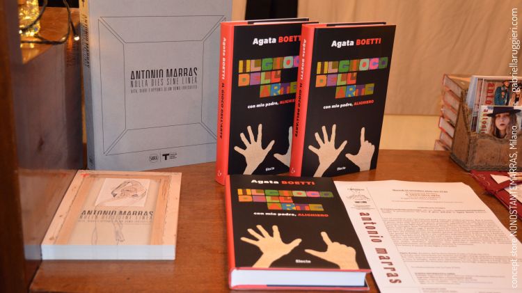 Agata Boetti, presentation IL GIOCO DELL'ARTE con mio padre Alighiero