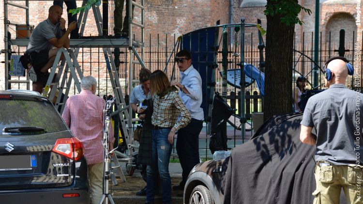 backstage Marco Tullio Giordana's movie NOME DI DONNA