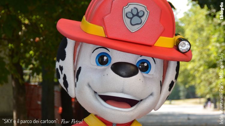 SKY e il parco dei cartoon - Paw Patrol - Indro Montanelli Park, Milan