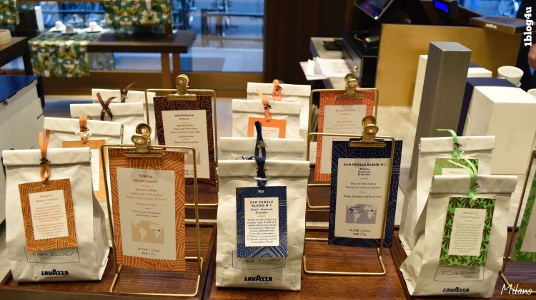 LAVAZZA flagship store in Milan at Piazza San Fedele