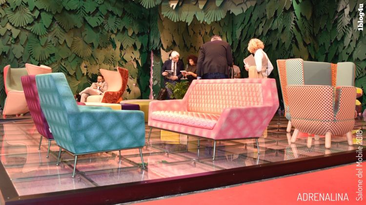 ADRENALINA design at Salone del Mobile 2018