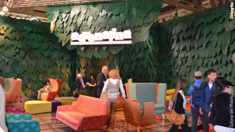 ADRENALINA design at Salone del Mobile 2018