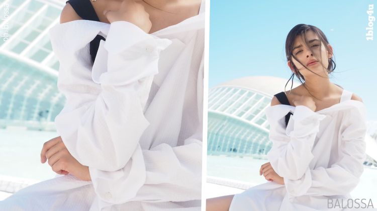 BALOSSA White Shirt - Indra Kaffemanaite stylist - Sring-Summer 2019