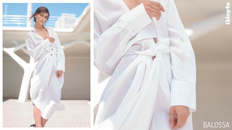 BALOSSA White Shirt - Indra Kaffemanaite stylist - Sring-Summer 2019