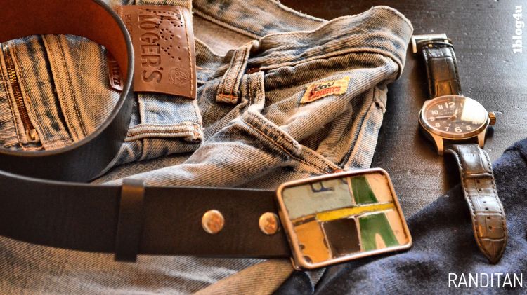 #SaturdayRecycling RANDITAN by Randi Tannenbaum - handmade belt buckles